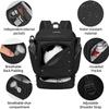 Ciihars Soccer Bag - Soccer Backpack with Ball Holder,Sport Equipment Bags gifts for soccer stuff Water resistant Includes Separate Cleat Fit Basketball Volleyball Football view 3