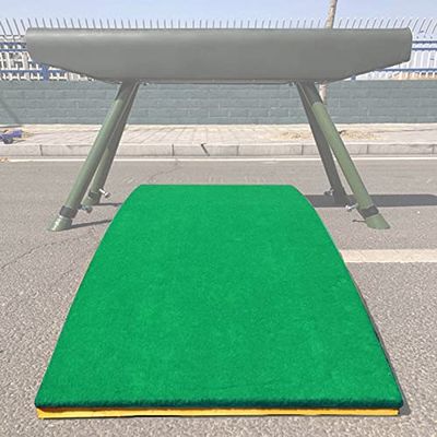 Large Vault, Adult Sport Equipment for Outdoor Indoor, 9 Springs Hard Wood Spring Board, No Deformation Springboards (Green)