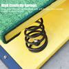 Springboard Gymnastics for Adults Teens, Home Elastic Ramp Springboard Including 9 Spring for Athletics, Training Ground (Green) view 3