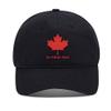 Baseball Hats Mens Women On The Eh Team Canada 2 Embroidered Unisex Classic Adjustable Outdoor Dad Cap for Men (Black,7 1/2) view 1