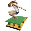 Equipment Springboard for Flip Gymnastics Vaulting High/Long Jump, Athletic Field Elastic Board, Load 242Lbs / 110Kg, Wushu Training Supplies (A 60x120cm/23.6)