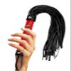 MELLCARE Whip Red Faux Leather 15.5 inch Horse Whip Riding Whips for Horses Horse Crop Whip for Couples Training Horse Equestrian view 1