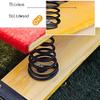 Gymnastics Junior Springboard, 2 Spring Small Springboard Vault Equipment, Curved Mini Trampoline for Beginner Gymnasts, (Green 80x50x20cm) view 3