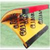 Heavy Duty Pro Curved Spring Board Spring Assisted Springboard, Wooden Portable, for Home Gym School Vault (120X60X26Cm) view 1