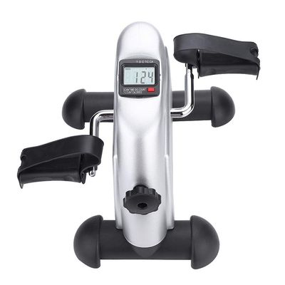 XHTLLO Portable Hand Foot Pedal Trainer Exerciser with Monitor for Indoor Gym Workout
