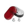 UFDIPLMY Scooter Taillight Led Rear Lampshade Compatible with Xiaomi Compatible with Mijia M365 Electric Scooters Brake Rear Lamp Shade Skateboard Accessories (Color : 12pcs) view 2
