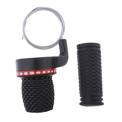 DingMotuo Marine Throttle Trigger Handle & Cable Assembly - Designed For 4 Stroke 4HP Boat Outboard Motor, Including Throttle Steering Arm And Tiller Handle