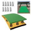 Heavy Duty Adult Vault Springboards with 9 Steel Spring, Gymnasts Sport Equipment Sturdy Anti-Tear, Load: 110Kg (Green) view 1