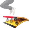 Aldults Big Kids Teens Somersault, Wood Curved Heavy Duty Elastic Board - 9 Springs & Padded Carpet, School, Track and Field (120X60Cm/47X23.6In) view 1