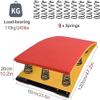 Curved Springboard Portable Curved Gymnastic Springboard with Crash Protection Mats, for Adult Teen Or Child Arts Springboard (9 Spring) view 2