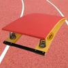 Heavy Duty Vault Spring Board Anti-Skid Springboard Gymnastics Studios Practice Equipment for Adults, Ergonomic High Bounce Springboards with Spring & Carpet (Red B) view 1