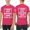 Custom T Shirts for Men/Women Add Your Text/Image Shirt Personalized Cotton Tee Printed Photo Front/Back Heliconia S view 1