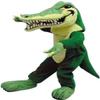 Fierce Green Gator with Big Mouth Mascot Costume Adult Size for Men & Women with Built-in Fan Inside the Head view 1