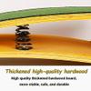 Heavy Duty Pro Curved Spring Board, Gymnastics Assistance Springboard for School, Track and Fielfd (Green 9 Springs/120Cm/47.24In) view 3