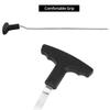 QWORK Golf Grip Remover Tool - 11-Inch Handheld Grip Removal Rod for Rubber Grips, Swinging Grips Golf Grip Kit, V-Groove Grip Remover Saver view 3