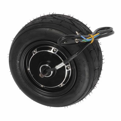 Bnineteenteam Electric Scooter Hub Motor, 10 Inch 36v60V 8002000W Wheel Hub Motor High Power Brushless DC Disc Brake Vacuum Tire for Electric Motorcycle Scooter