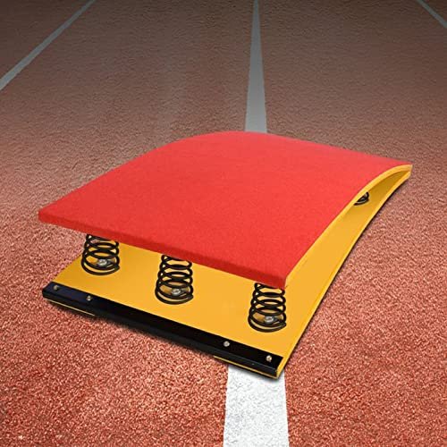 9 Springs Backflip Springboard Elastic Board, Jumping Aid Equipment Gymnastics Supplies for Vaulting High/Long Jump, School (B 60X120Cm/23.6)