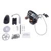 100CC Motorized Bicycle Kit, Bike Engine Kit, Single Cylinder 4stroke Gas Petrol Motorized Bike Engine Scooter, W/Good Heat Dissipation Performance, For Beach Bikes With Large Triangular Frame Space view 1