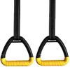 Gymnastics Rings with Adjustable Straps for Adult Child Full Body Strength Training Pull Ups Fitness Exercise Workout (Size : 2m) () view 3
