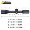 WestHunter Optics TD 5-25x50 SFIR FFP Long Range 1/10 MIL Precision Riflescope | Optical Shooting Kit view 3