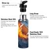 Kaifanee Football Tumbler Cup Travel Mug, Stainless Steel Vacuum Water Coffee Tumbler Cup 20oz, Travel Mug For American Football Lover Birthday Gifts view 4