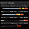 10Pcs 2.0/3.0g Plastic Flotteur Buoy Clear Fishing Floats Floating Stem Tubes Kits Tackle Accessories (Size : Transparent -2.0) () view 2
