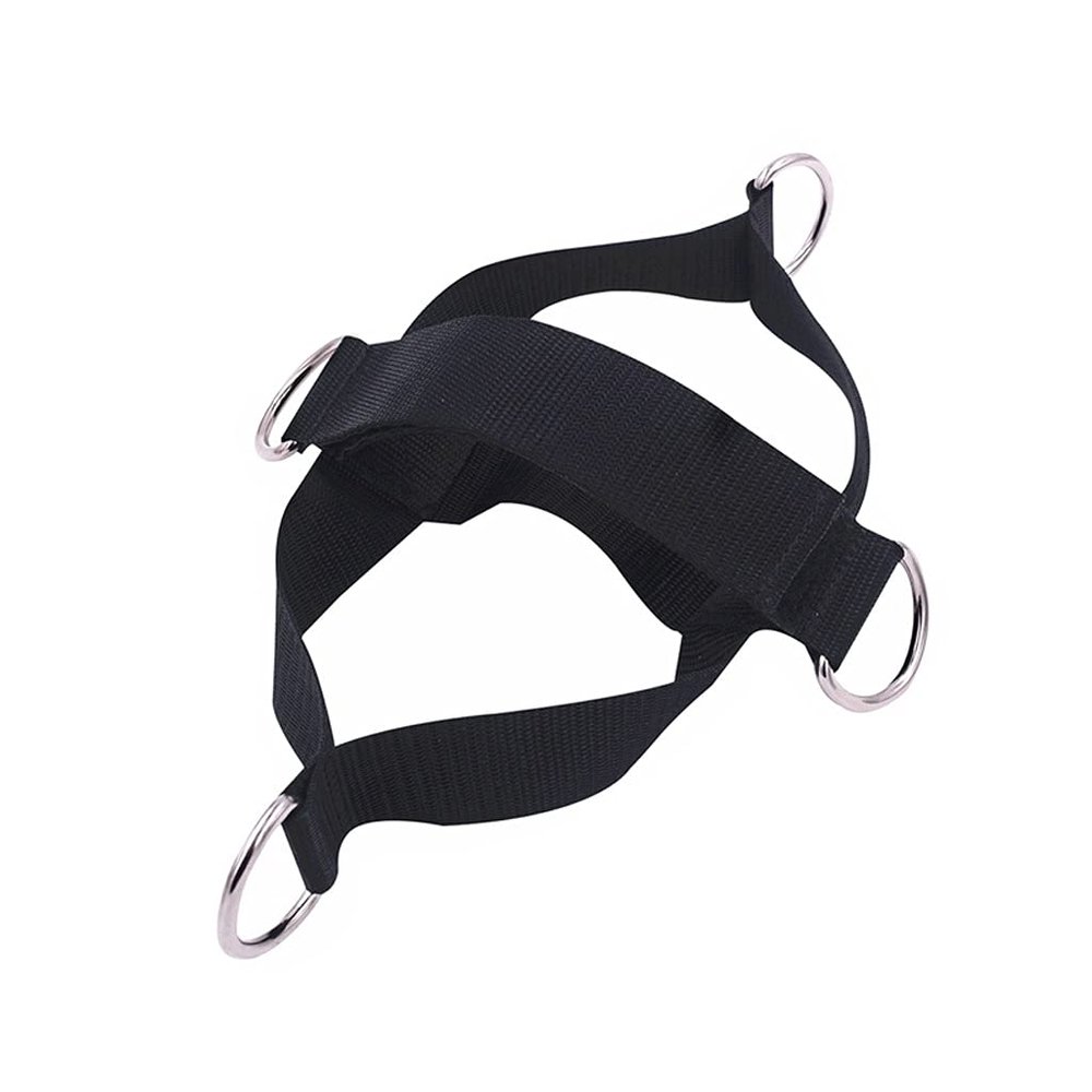 4 D - Rings Ankle Strap for Cable Machines and Resistance Bands Women/Men Sizes Glute Leg Band for Fitness Gym Workout Stretching (1 Piece One Size)