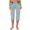 Womens Cargo Capris Summer Casual Drawstring Low Waisted Hiking Jogger Pants Lightweight Outdoor Cotton Capri Pants Baggy Plus Size Cargo Pants Breathable Y2k Pants Loose Capri Pants for Women view 3