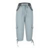 Womens Cargo Capris Summer Casual Drawstring Low Waisted Hiking Jogger Pants Lightweight Outdoor Cotton Capri Pants Baggy Plus Size Cargo Pants Breathable Y2k Pants Loose Capri Pants for Women view 4