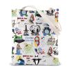 ENSIANTH Horror Movie Inspired Ghost Lover Tote Bag Skull Merch Jack and Sally Fans Gift Zero Ghost Dog Shoulder Bag view 1
