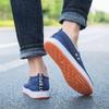 Men's Loafers Casual Slip On Canvas ShoesLightweight Breathable Walking Driving Shoes for All Seasons Size 9.5 Blue view 3