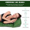 GaRcan Inflatable Sleeping Mattress Inflatable Sleeping Mat Lightweight, Portable Sleeping Pad, Ultralight Camping Mattress with Pillow, Ultralight and Small Pack Size, for Hiking and Outdoor view 2