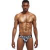 JOCKMAIL Men's Jockstraps Underwear Athletic Supporter Breathable Jock Strap Sexy Thong Athletic Supporters (US, Alpha, Large, Regular, Regular, Grey) view 3