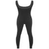 Hedmy Mens One Piece Workout Jumpsuits Stretchy Tank Unitard Rompers Workout Bodybuilding Bodysuit Black X-Large view 3