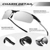 ANYLUV Polarized Sunglasses for Men Carbon Fiber Sunglasses with UV400 Protection for Fishing Driving Gift view 3