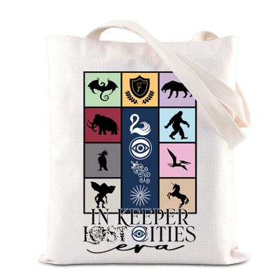 ENSIANTH KOTLC Inspired -Foxfire Academy Tote Bag Bookish Handbag Black Swan Gift KOTLC Bookish Gift (Keeper bag)