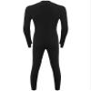 YiZYiF Mens Spandex Bodysuit Long Sleeve Unitard Zipper Dance Leotard Workout Yoga Jumpsuit Rompers Black XX-Large view 4