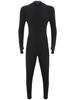 Lorilida Men's One Piece Skin-Tight Athletic Unitard Full Body Jumpsuit Spandex Dancewear Catsuit Black X-Large view 3