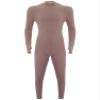 YiZYiF Mens Spandex Bodysuit Long Sleeve Unitard Zipper Dance Leotard Workout Yoga Jumpsuit Rompers Khaki XX-Large view 3