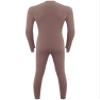 YiZYiF Mens Spandex Bodysuit Long Sleeve Unitard Zipper Dance Leotard Workout Yoga Jumpsuit Rompers Khaki XX-Large view 4
