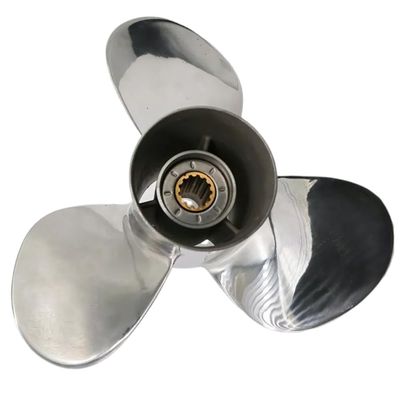 AQUAMAN Outboard Propellers for Honda Marine Motor BF25 BF30HP 9 7/8x11 Stainless Boat Prop,10 Tooch