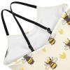Bee Insect Girls One Piece Swimsuits Cute Bee Sport Halter Swimwear Beach Bathing Suit 7-8T view 4