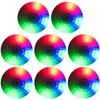 Gazaar 8 Pack Roller Blade Wheels 68mm 70mm 72mm Inline Skate Wheels with Bearings ABEC 9, Light Up Roller Blade Wheel Inline Skate Replacement Wheels, Light Up Inline Skate Wheels (72mm) view 1