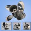 AQUAMAN Outboard Propellers for Honda Marine Motor BF25 BF30HP 9 7/8x10 Stainless Boat Prop,10 Tooch 4Blade view 2