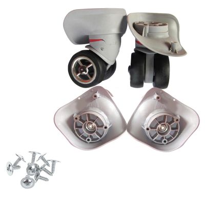 LUJIYY Luggage Wheel,1 Pair A08 Luggage for Case Replacement Spinner Wheel Suitcase Spare Wheels Mute Casters Wheel Repair Parts
