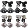LUJIYY Luggage Wheel,1 Pair A08 Luggage for Case Replacement Spinner Wheel Suitcase Spare Wheels Mute Casters Wheel Repair Parts view 2
