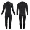 OMGear Kids Wetsuit 3mm Neoprene Full Wet Suit Long Sleeve Dive Suit Thermal Swimwear Junior Boys Scuba Diving Surfing Snorkeling Gear(Black,12) view 1