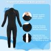 OMGear Kids Wetsuit 3mm Neoprene Full Wet Suit Long Sleeve Dive Suit Thermal Swimwear Junior Boys Scuba Diving Surfing Snorkeling Gear(Black,12) view 2