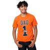 FOCO Denver Broncos NFL #1 Dad T-Shirt - Orange - XXXL view 1