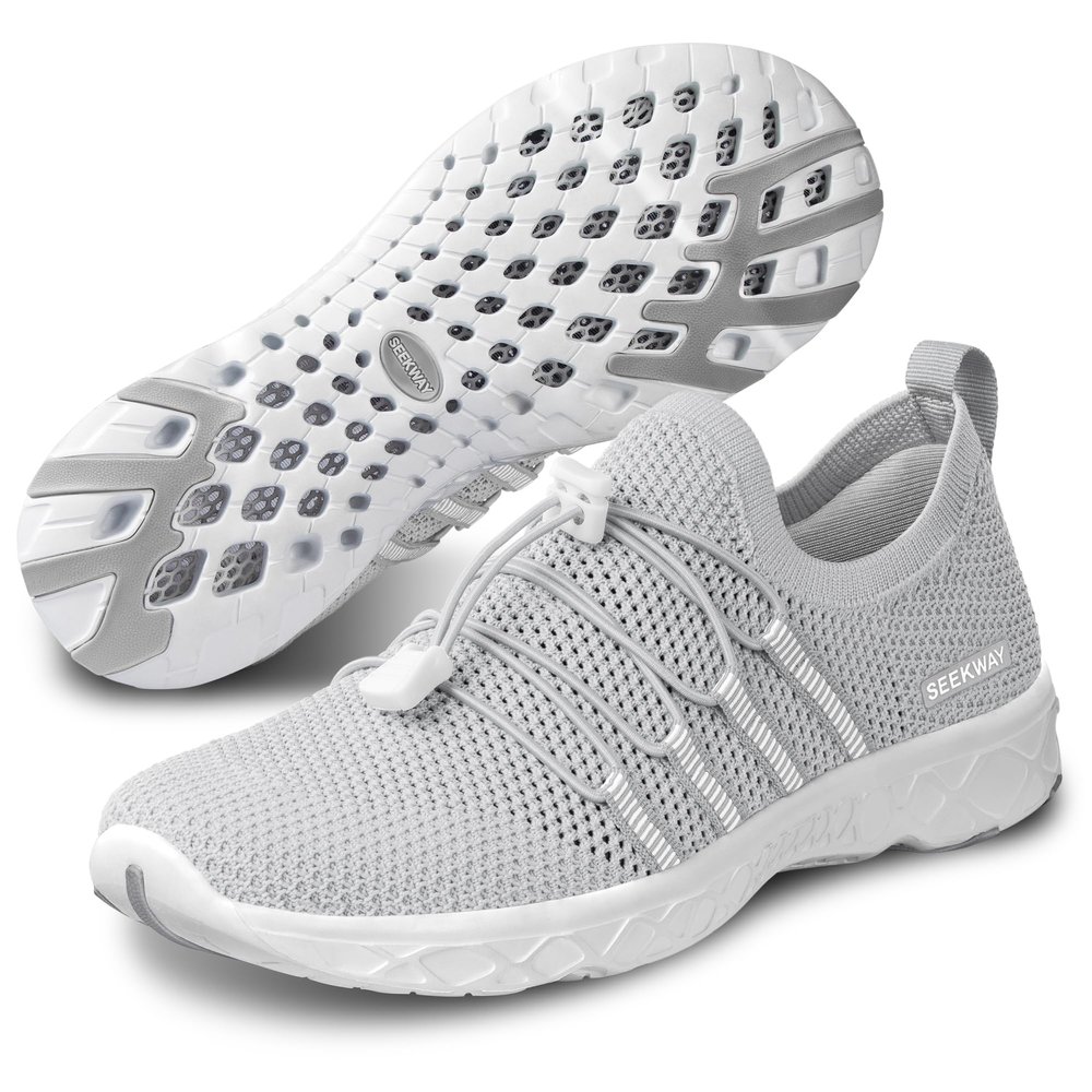 SEEKWAY Mens Womens Water Shoes Quick Dry Aqua Shoes Barefoot for Beach Surf Hiking Pool Water Sports